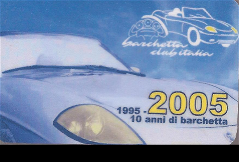 tessera anno 2005