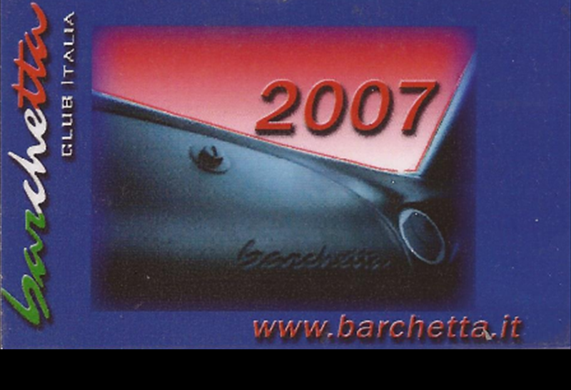 tessera anno 2007